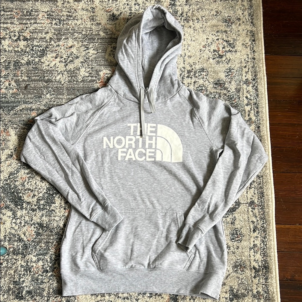 The North Face Gray Hoodie Sweatshirt